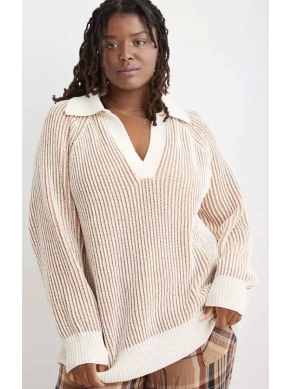 AERIE Sugar Rush Chenille Sweater Beach Dune Small Oversized Lounge Neutral Soft